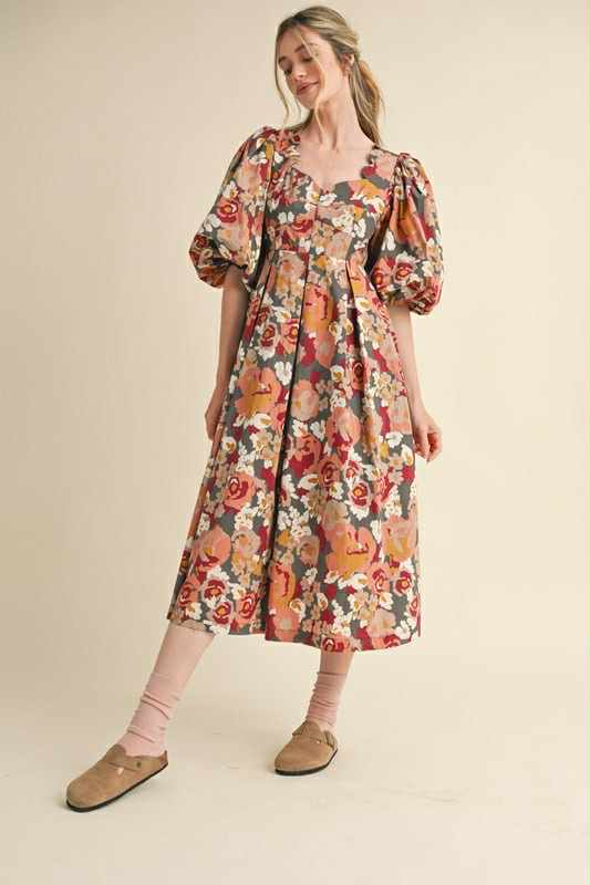 Aura Midi Dress