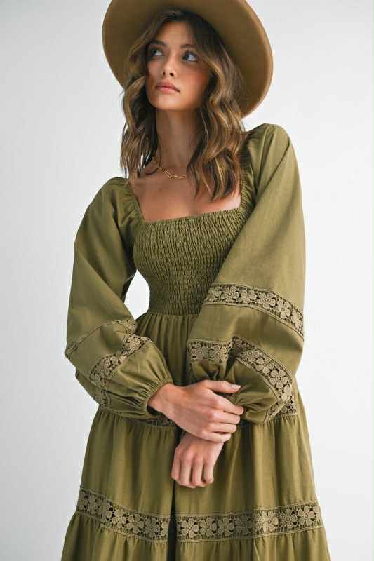Olive Maxi Dress