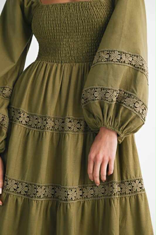 Olive Maxi Dress