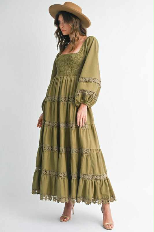 Olive Maxi Dress