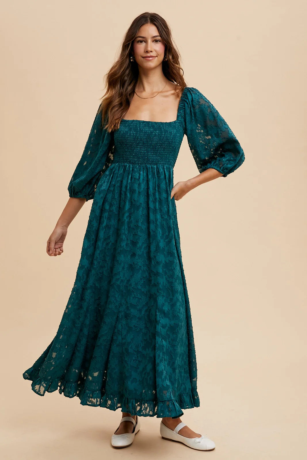 Emerald Maxi Dress