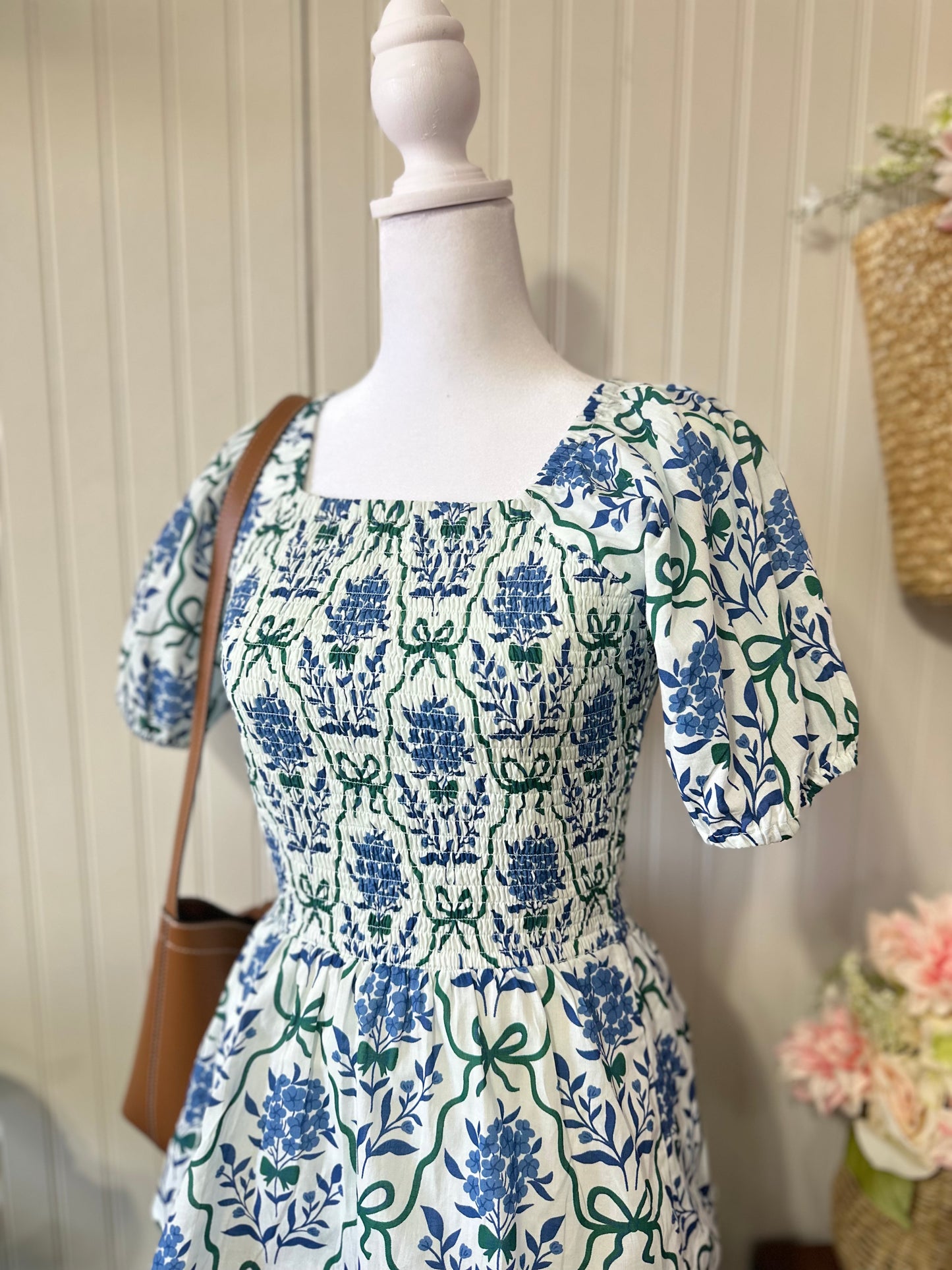 Spring floral Maxi dress