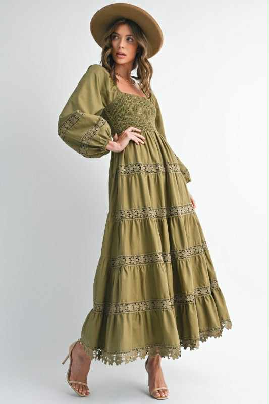 Olive Maxi Dress