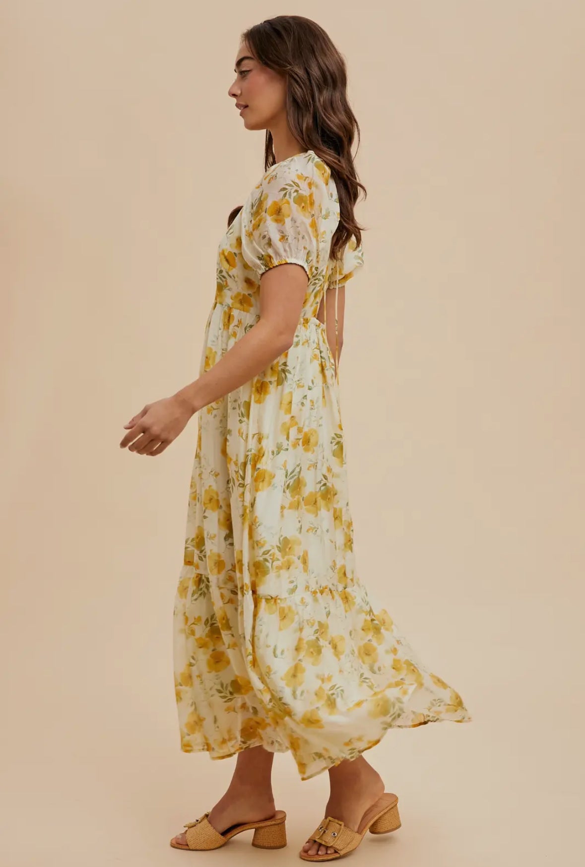 Rosalie Floral maxi dress